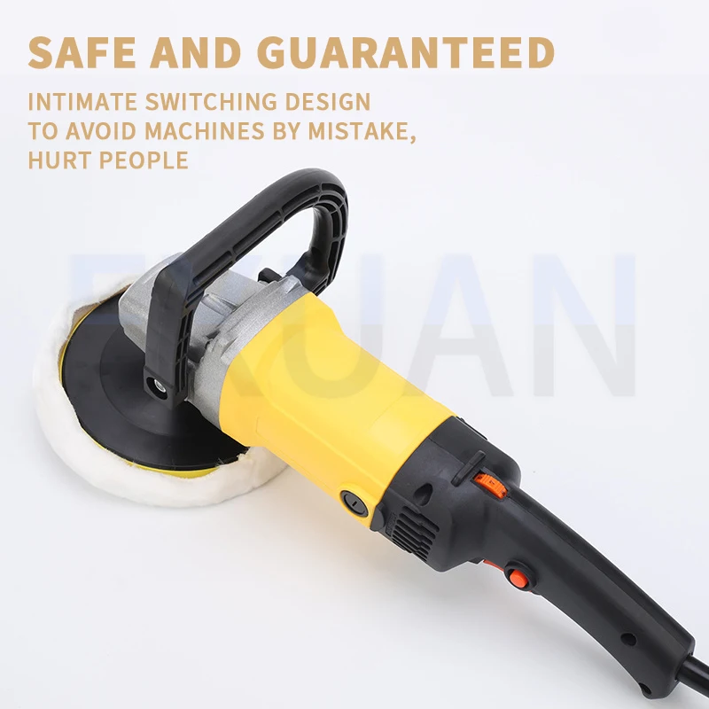 Automobile Waxing Machine Car Beauty Polishing Machine Portable Waxing Marble Tile Polishing Ground Polisher 12V