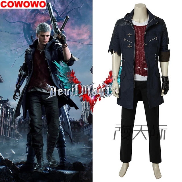 Game Devil May Cry 5 Nero Outfit Cosplay Costume