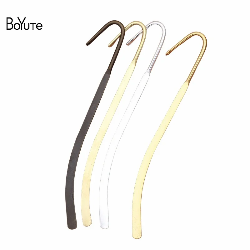 

10 шт./партия, латунные закладки для волос, 144 мм