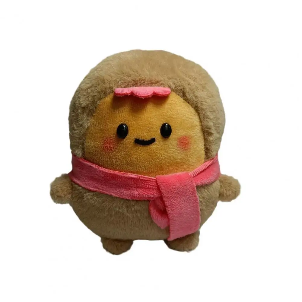 

Cute Cartoon Design Toy Adorable Potato Plush Doll Ornament Soft Stuffed Vegetable Toy Mini Keyring for Backpack for Girlfriend