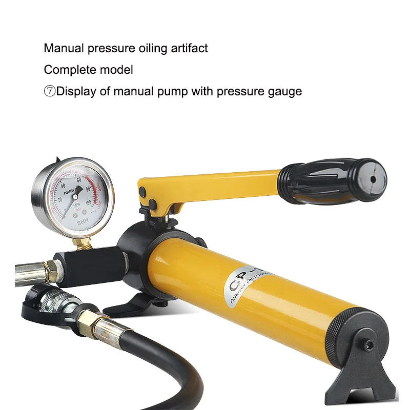 CP-180 Home Manual Hydraulic Pump High Quality Hydraulic Cylinder High  Pressure Hydraulic Pump Efficient Split Hydraulic Tool