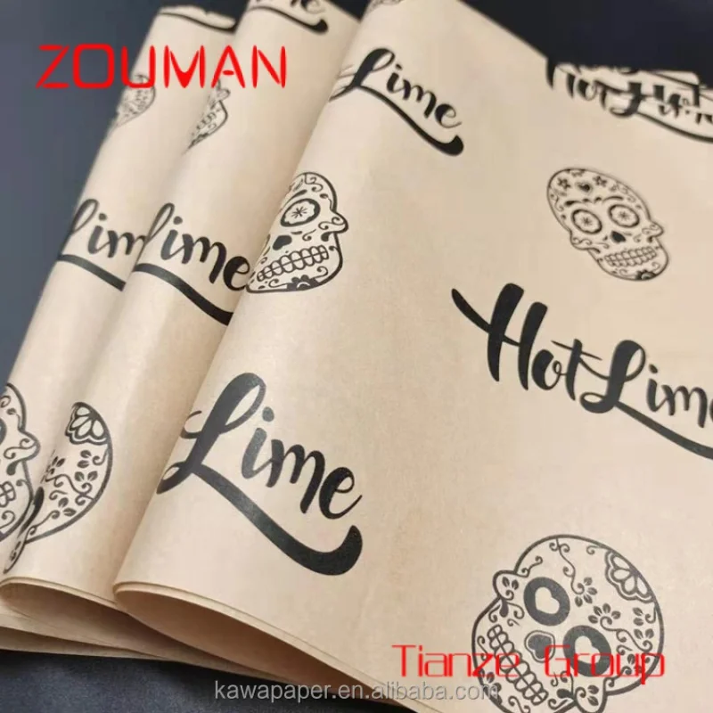 Рисунок 4 - Индивидуальная вощеная бумага для пищевых продуктов