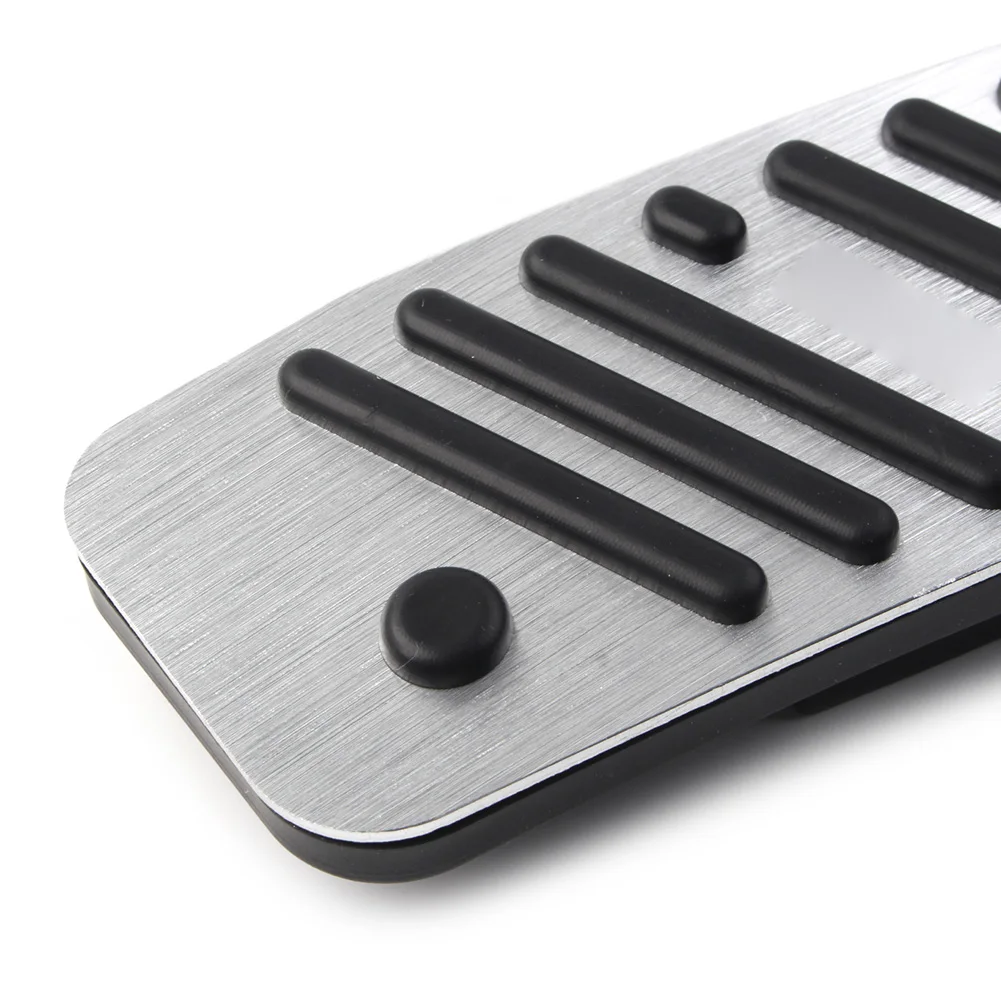 Aluminum Car Gas Fuel Pad Brake Pedal Cover For Jeep Cherokee KL 2014 2015 LHD Only