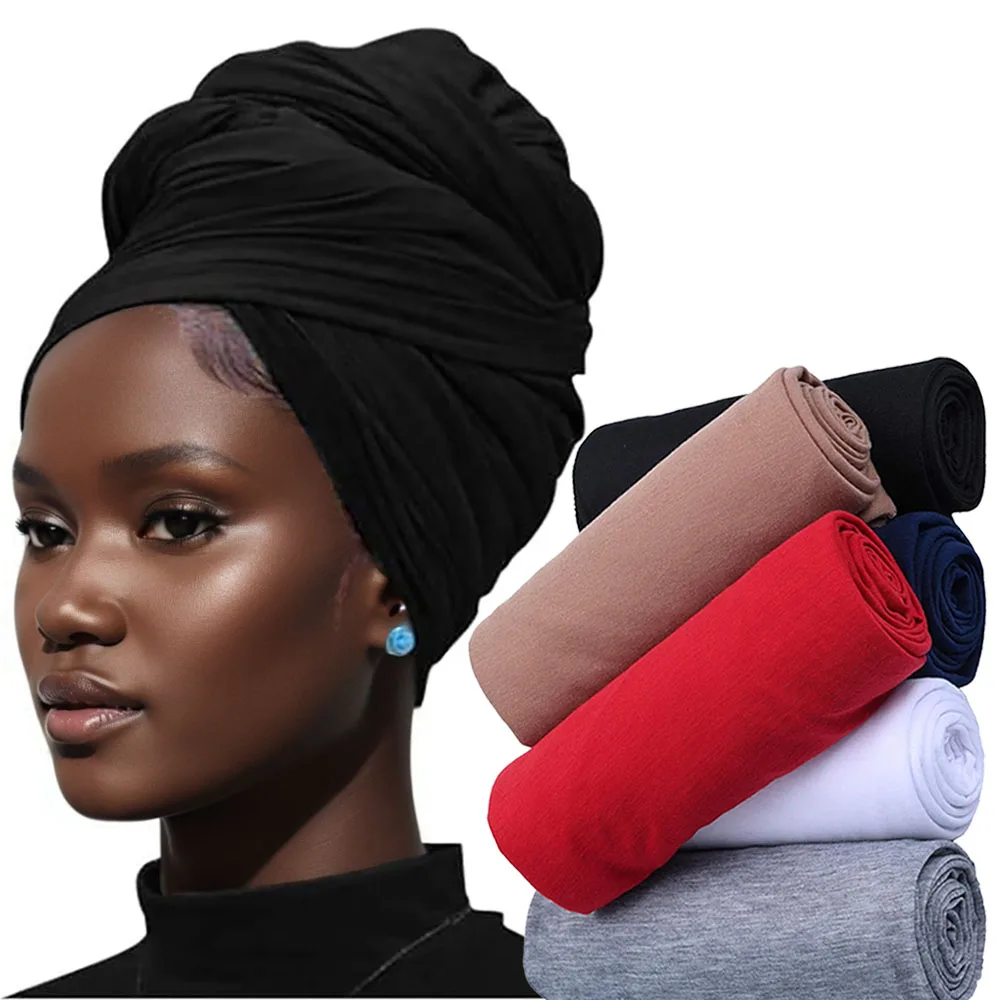 Head Wraps for Black Women Turban Headwraps Stretchy African Hair