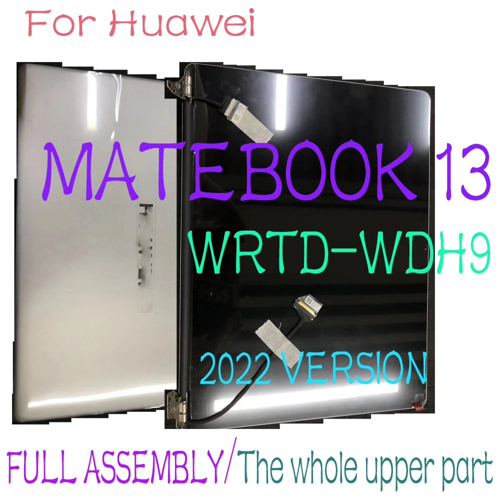 

New Original laptop IPS Display 2160x1440 for Huawei MateBook 13 WRTD-WDH9 WRTD-WDH9Q WRTD-WFH9Q WRTD-WFH9 LCD Full Assembly