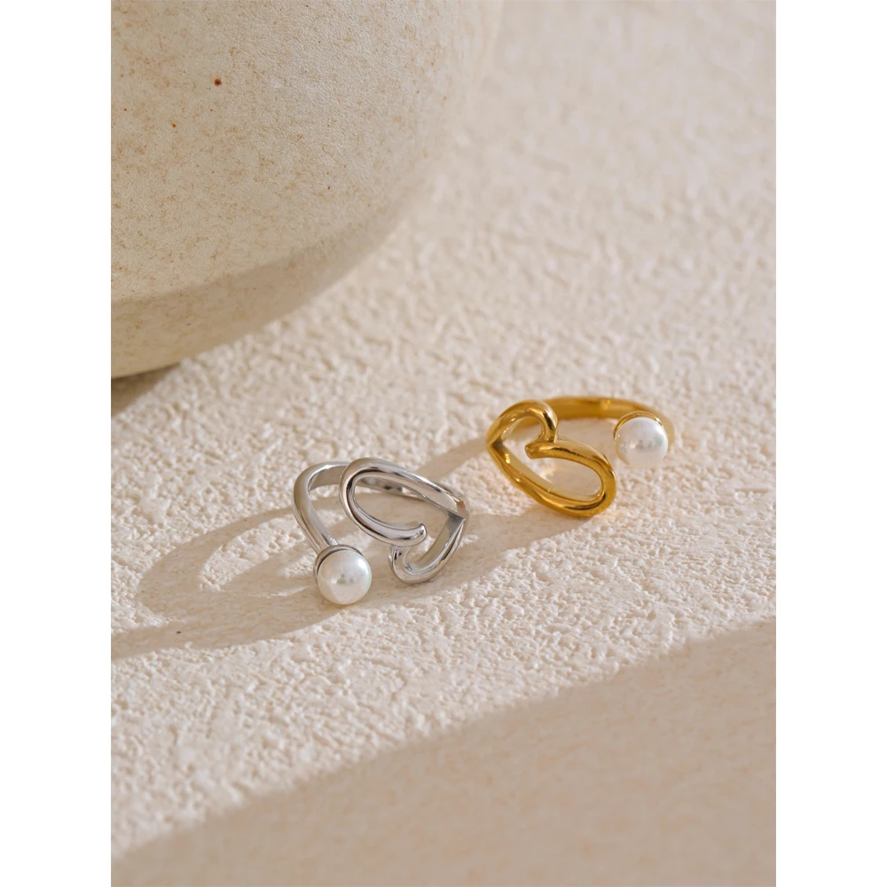 Yhpup Stainless Steel Adjustable Ring