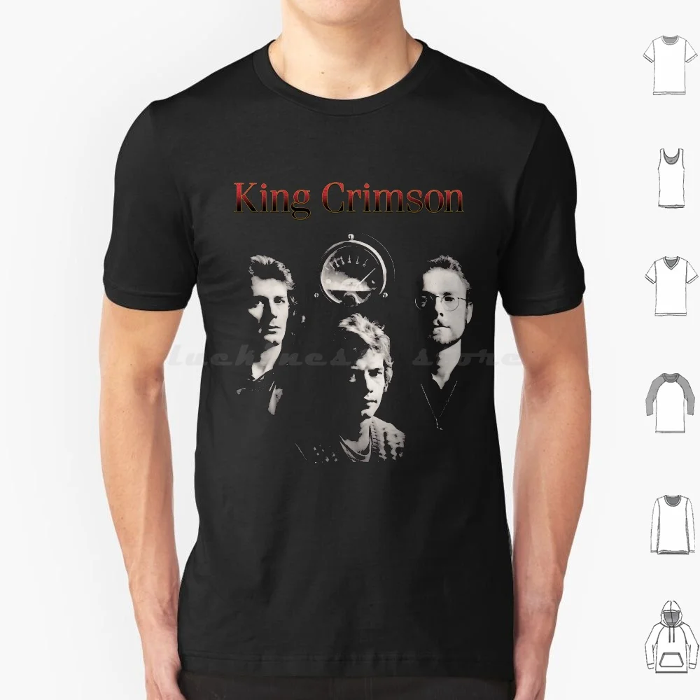 King Crimson Band T Shirt Big Size 100% Cotone King Crimson King Crimson Band Band Progressive Epitaph Nella Corte Del
