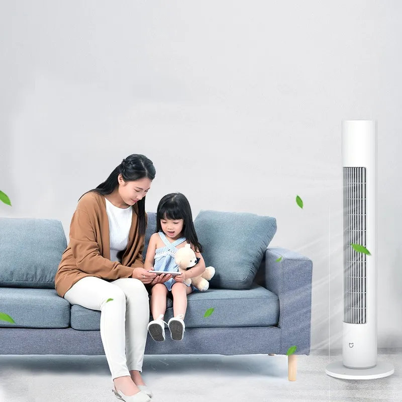 Xiaomi Mijia Fan Portable Air Conditioning Floor Standing Fan Mute Energy  Saving Strong Wind Bladeless Fan Smart APP Control
