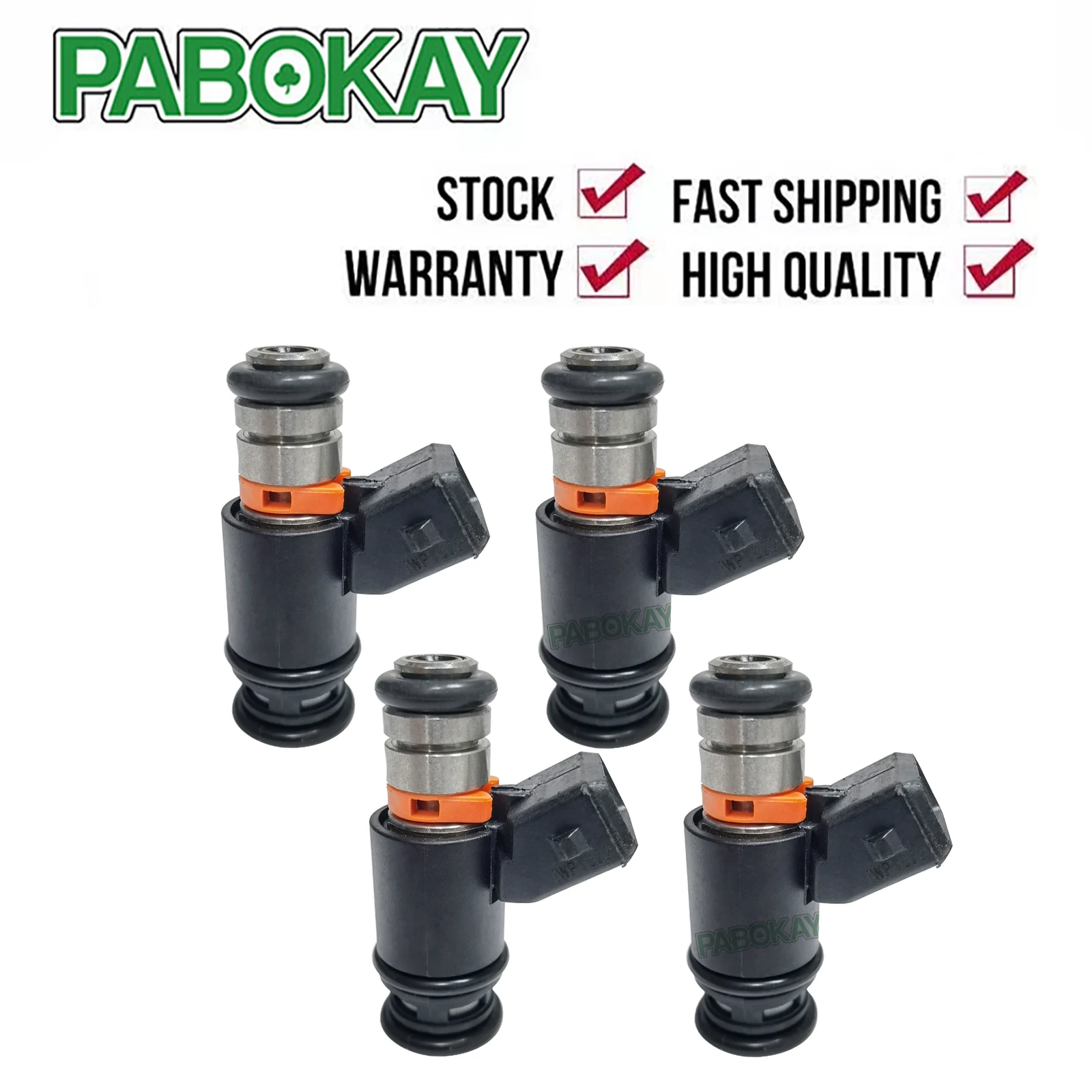 4 Pieces X Fuel Injector For Vw Golf Jetta Eurovan 2.8 V6 Iwp022