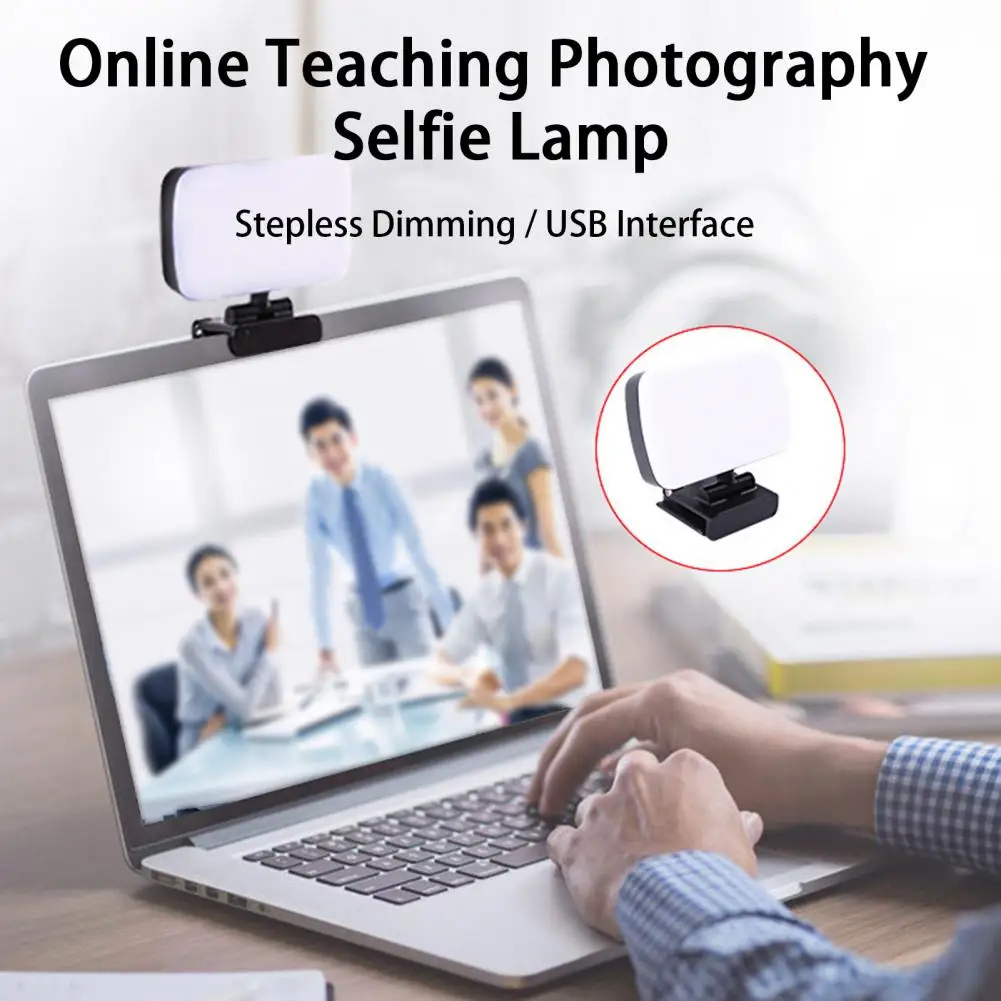 

Photography Selfie Lamp Innovative Portable 110-240V/5V 1A Screen Protection Selfie Light Live Streaming Accessories