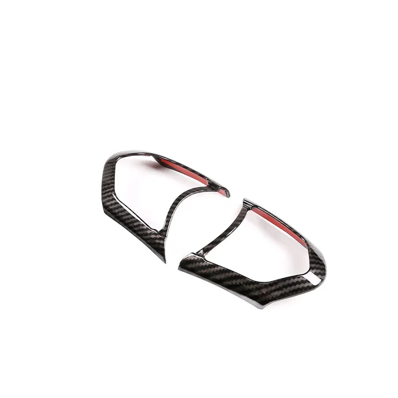 Red M-Sport ABS Steering Wheel Decoration Trim Frame