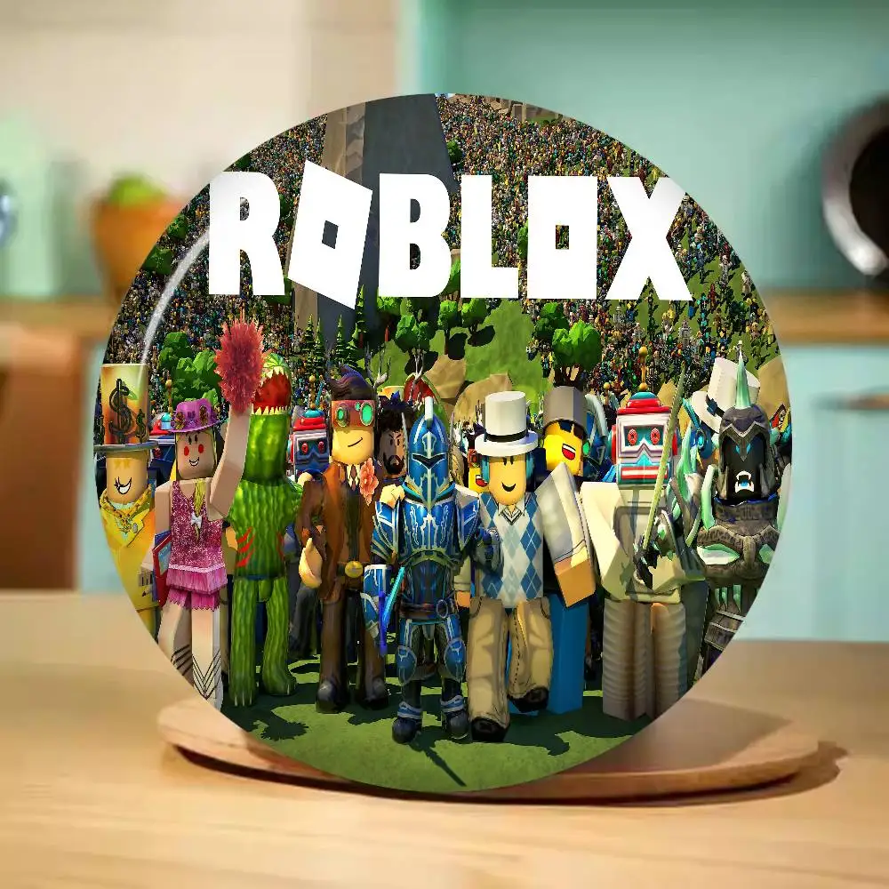 Roblox-Inspired Creative Slogan Button Pins - Trendy Fashion Brooches & Backpack Decorations