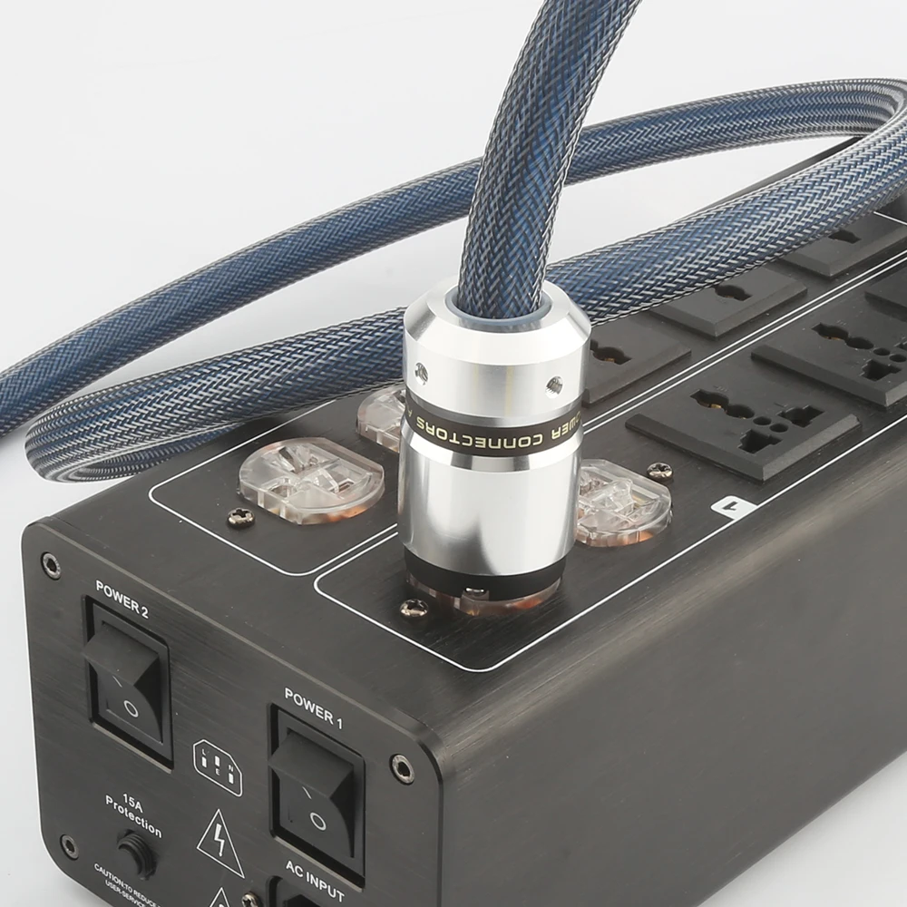 Audiocrast-P111 + DW15 ̿ HIFI C19  ̺,   ڵ ̱    ÷ 20A C19 IEC 