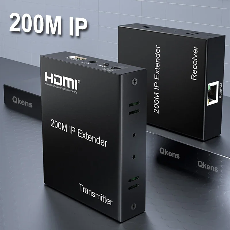 

200 м HDMI IP удлинитель HDMI Ethernet удлинитель кабеля более Cat5e Cat6 Сетевой кабель с поддержкой многих TXs до многих RXs дисплей 1080P 60 Гц