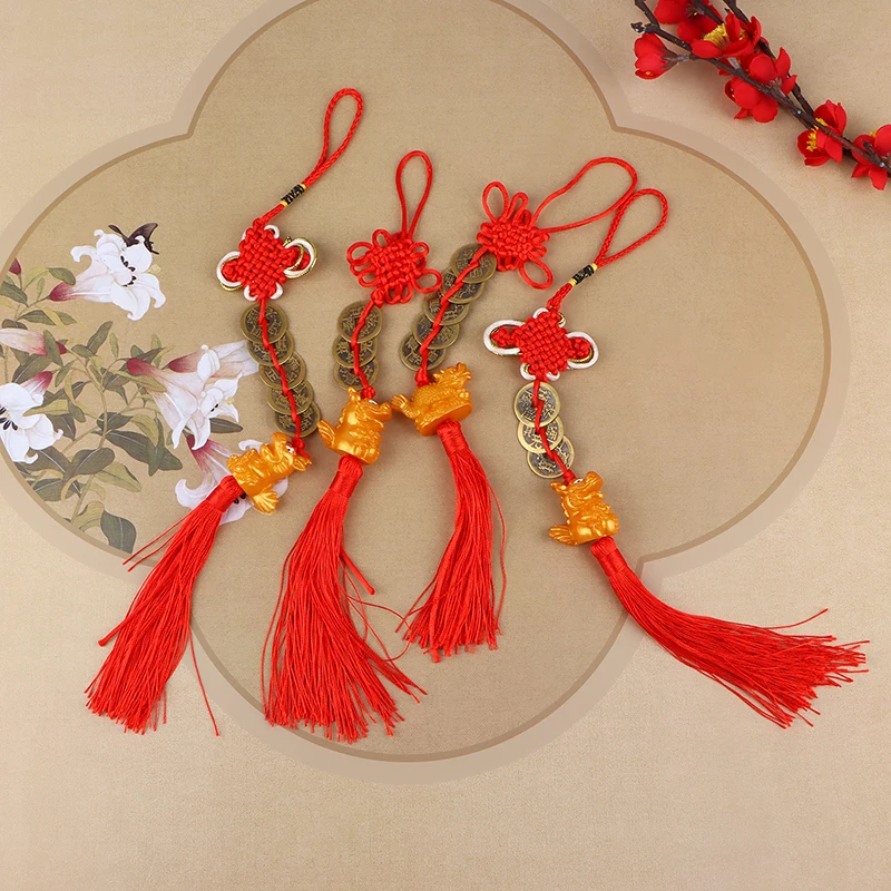 

Коллекция 3/5 года, талисман с изображением дракона, золота, знака зодиака, дракона, автомобильное подвесное украшение