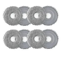 Enhanced Product Title: 

Roborock Reusable Mop Cloths and Rotary Pads for Robot Vacuum Cleaners (Mop 8pcs)