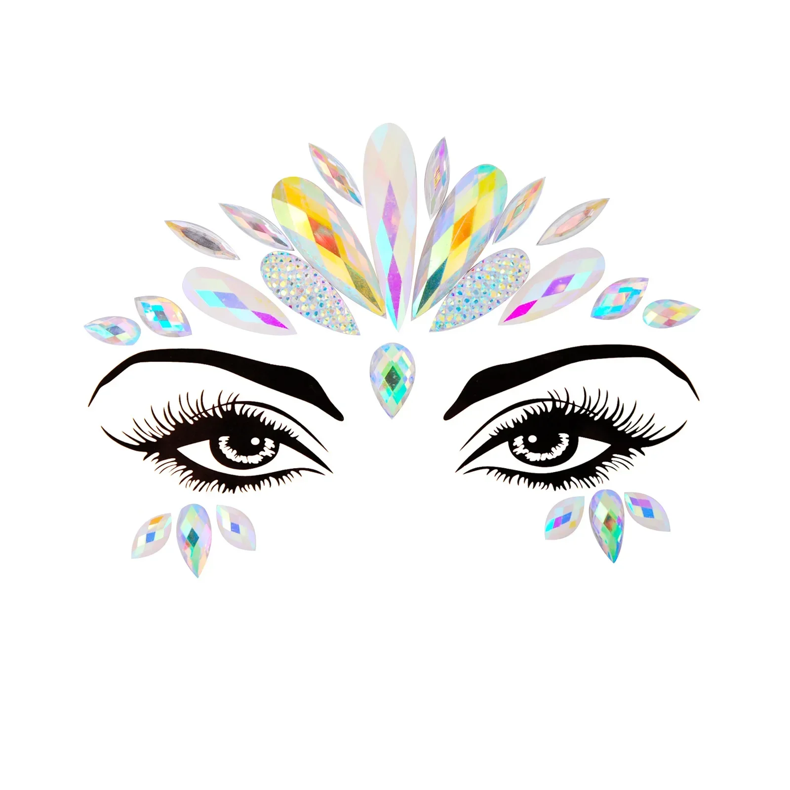 3D Sexy Face Tattoo Stickers Temporary Tattoos Glitter Fake Tattoo Rhinestones Masquerade Women Party Face Jewels tattoo sticker,temporary tattoos,makeup rhinestone stickers,makeup stickers,rhinestone stickers,makeup accessories