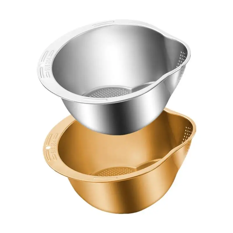 

Миска для мытья риса из нержавеющей стали