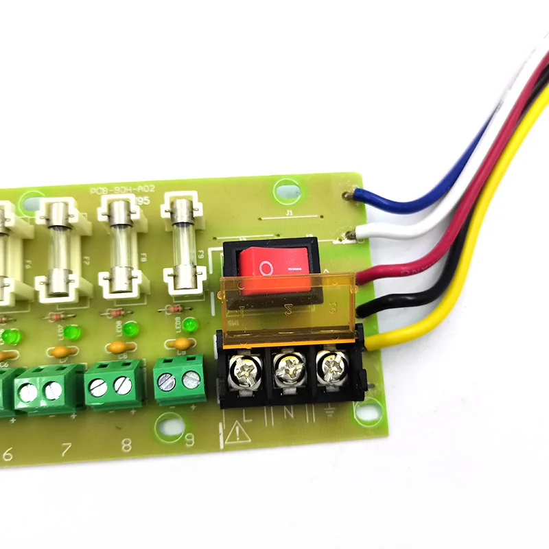 a fiacao atual da eletricidade do bloco 05