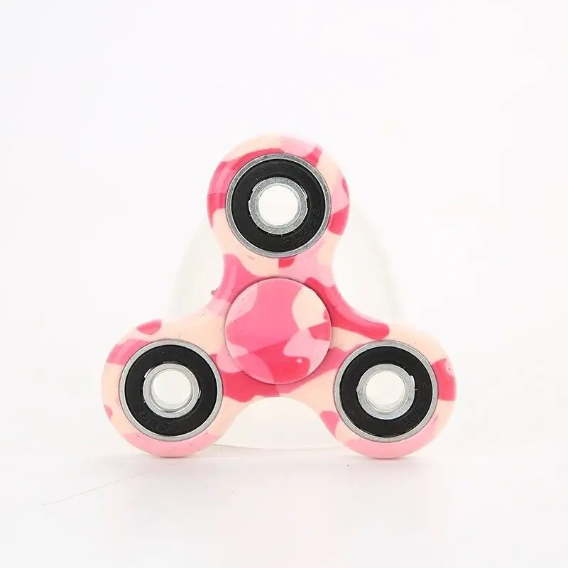 Vibrant Rainbow Anti-Anxiety Fidget Spinner Toy for Stress Relief and Focus
