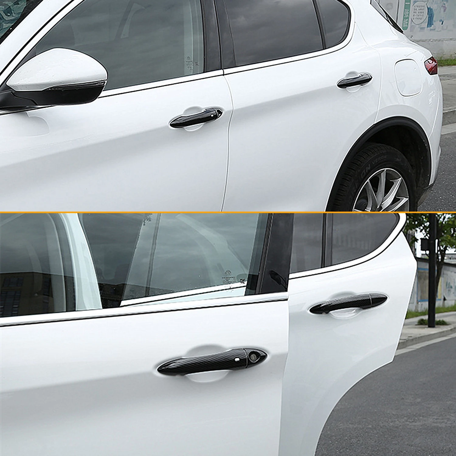 Alfa Romeo Giulia 2017-2019  ڵ ¦ ڵ Ŀ ȣ, Smark Ű  ִ ܺ ׼, ź   8 