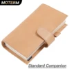 Moterm Travel Notebook Journal Companion Standard Planner Vegetable Tanned Leather Genuine Cowhide Organizer Diary 1