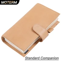 Moterm Travel Notebook Journal Companion Standard Planner Vegetable Tanned Leather Genuine Cowhide Organizer Diary 1