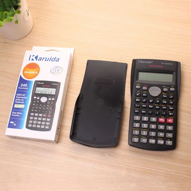 82MS/TL Multifunctional Student Scientific Function Calculator Dual Display Exam Calculator