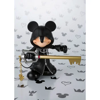 100% Original Bandai S.H. Figuarts SHF King Mickey KINGDOM HEARTS II In Stock Anime Action Collection Figures Model Toys 6