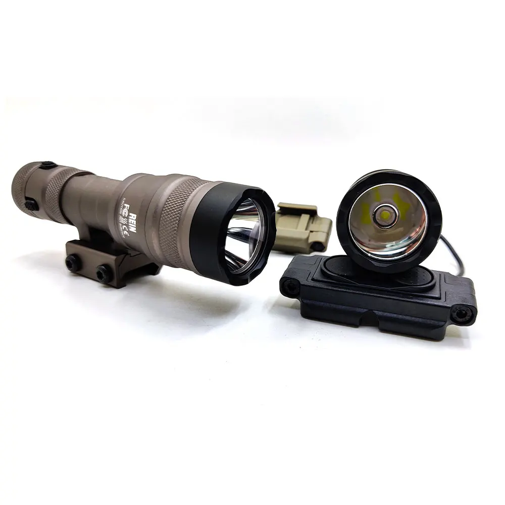 SOTAC-Tactical Cloud Defensive Flashlight, High Lumen1300 Weapon, Scout Light, Dual Function Switches, REIN 2.0, REIN 1.0 5