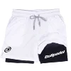 Men's two-piece sports shorts Breathable casual quick drying double-layer shorts Summer running tracksuit bottoms mobile phone p 4