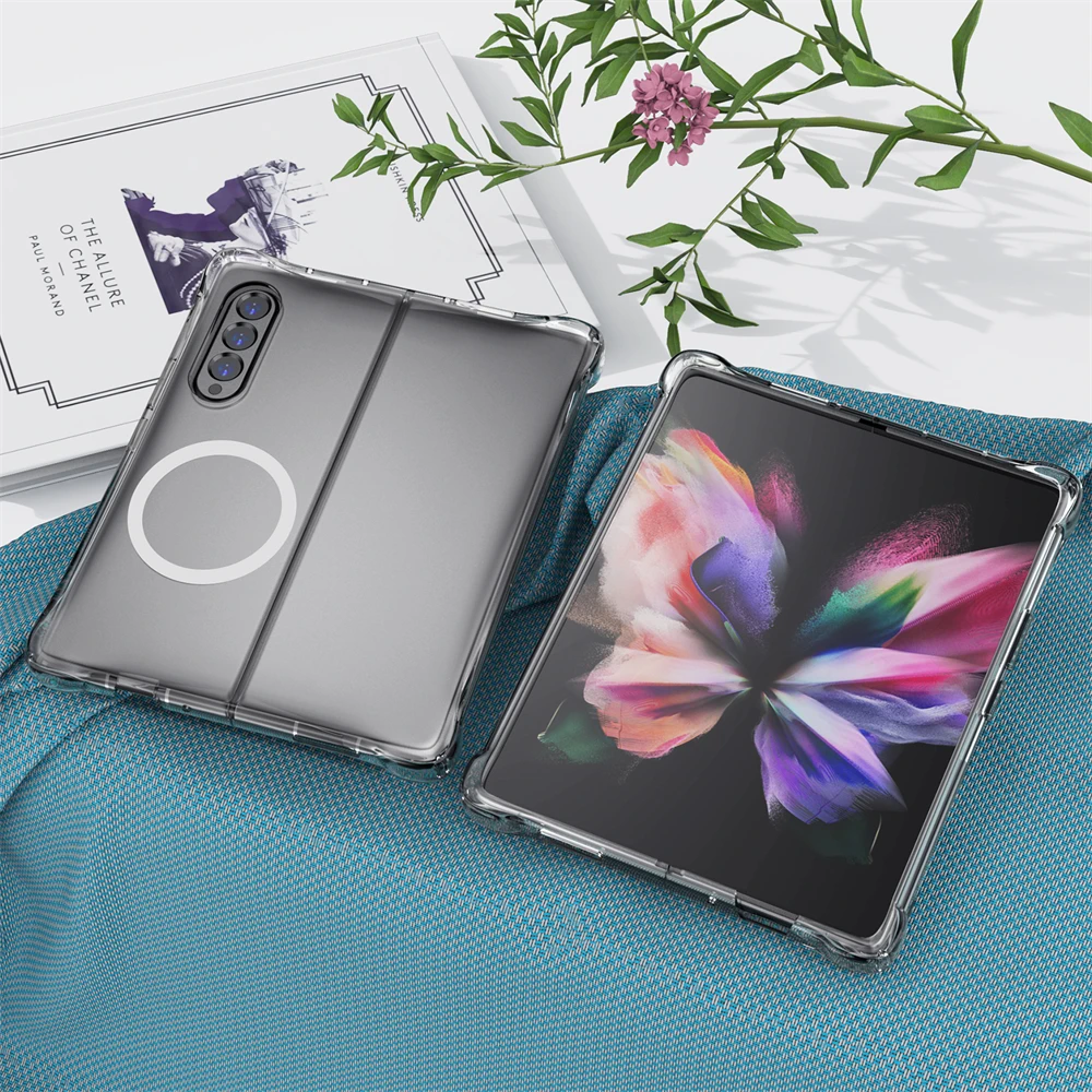 For Samsung Galaxy Z Fold 4 Battery Cases 10000mAh External Battery Power Bank Charger Cover For Samsung Z Fold 3 Powerbank Case