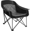 Oversized Padded Camping Chair Heavy Duty Quad Fold Arm Chair Portable for Outdoor - Support 450LBS 1