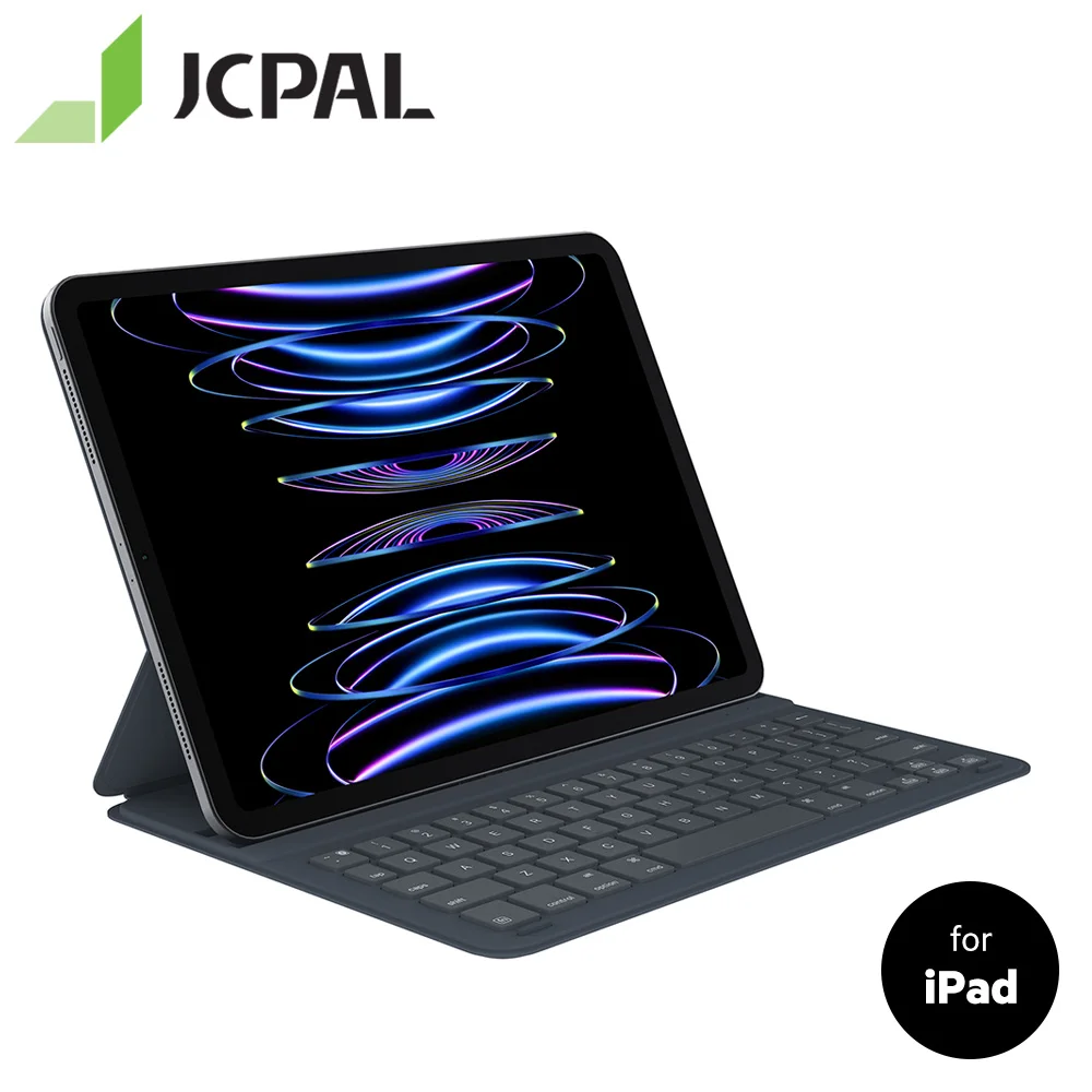 Nuovo Jcpal Folokeys Slim Magic Keyboard Folio Per Ipad Pro 11 "Ipad Air 10.9" Bluetooth 5.0 Custodia Magnetica Per Tastiera