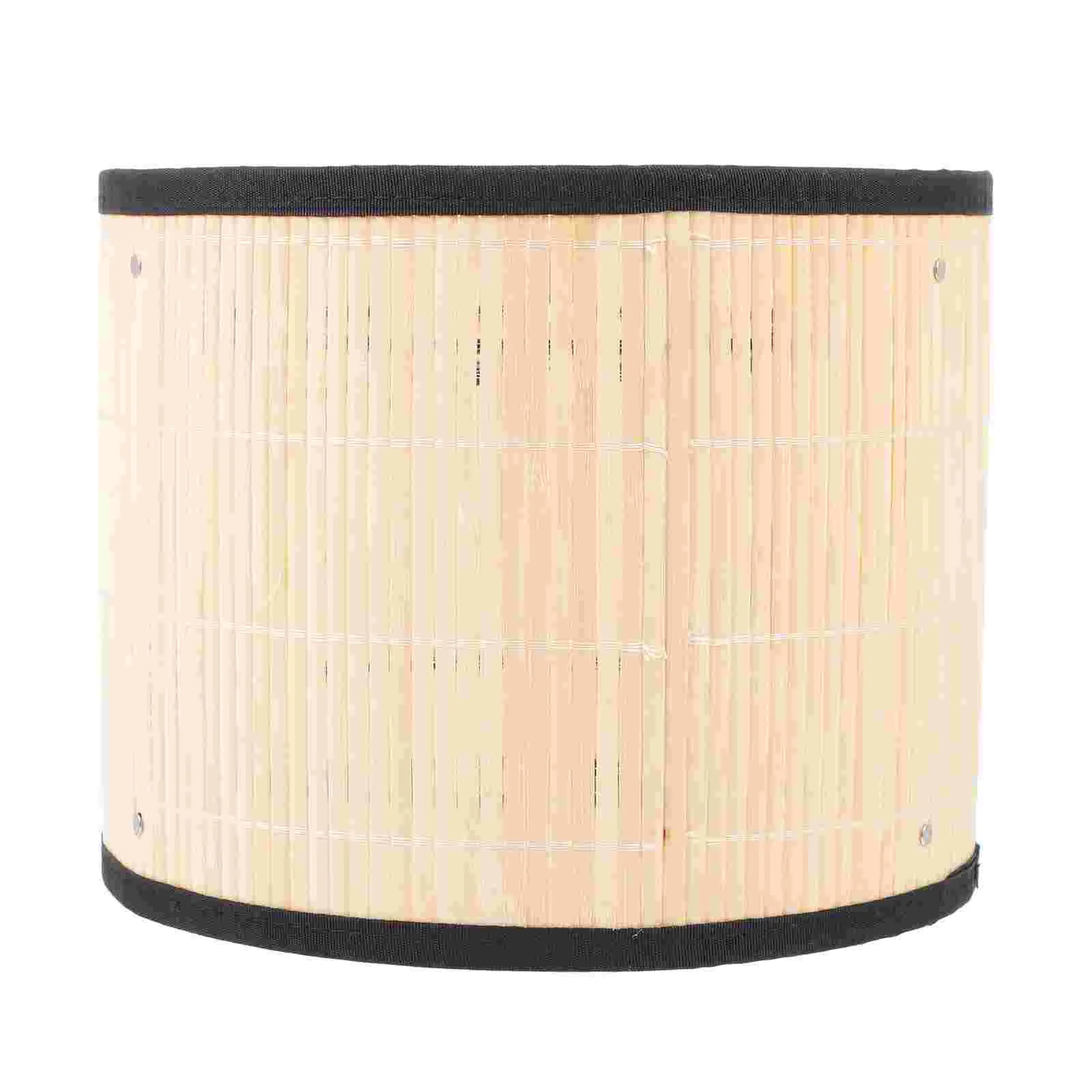 

E27 Bamboo Lampshade Chandelier Decor Cover Accessory Hanging Lamp-chimney Decoration Ceiling
