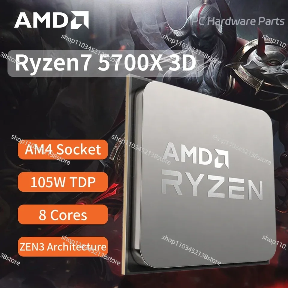 未開封• AMD Ryzen 7 5700X CPU AMD Ryzen 7 5700X 3.4 GHz 8-Core AM4 Processor without