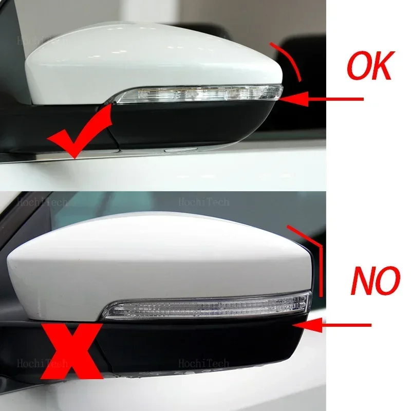 Für VW CC EOS Scirocco Jetta MK6 Passat B7 Beetle A5 EU Rückspiegelglas Links oder Rechts Kompatibel mit Modellen – Detail 3