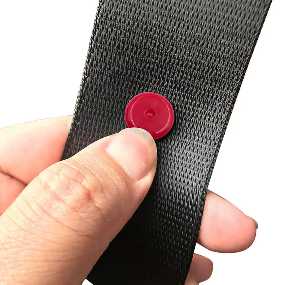 Universal Car Seat Belt Stopper Button Limit Safety Buckles Retainer 10Pcs Black Car Parts Fastener Auto Accessories Gadget seat belt stopper