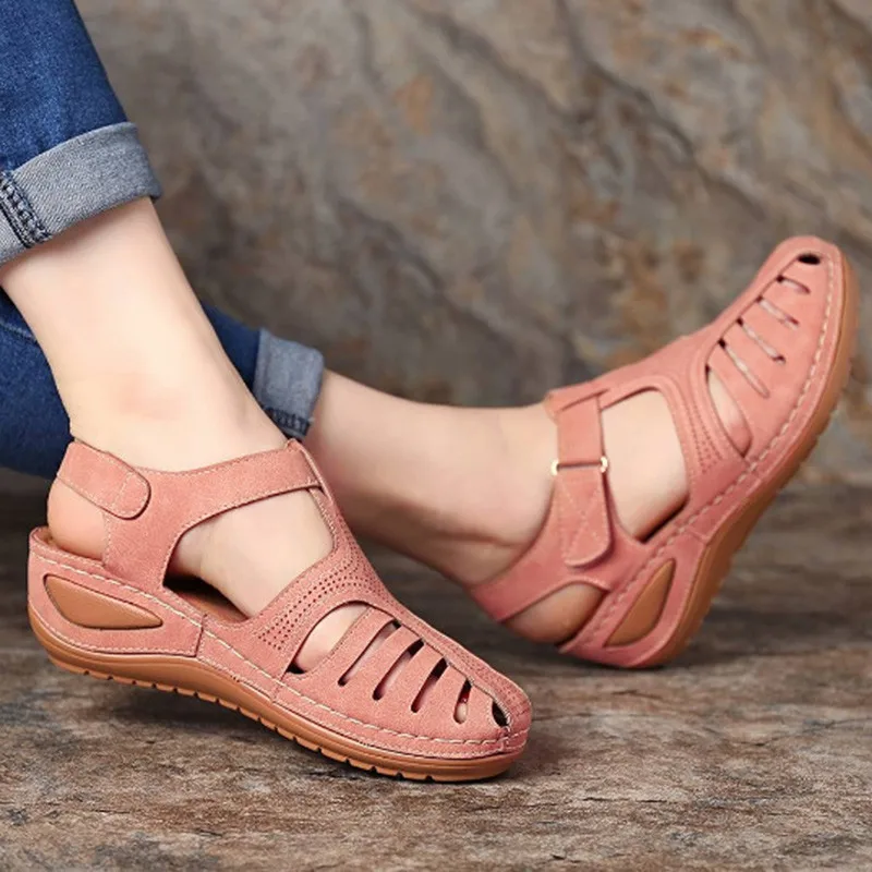 Women Sandals Summer Shoes Woman Plus Size 44 Heels Sandals For Wedges Chaussure Femme Casual Gladiator Sandalen Dames women sandals women wedges heels shoes