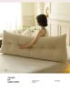 Large Bolster Triangular Headboard Wedge Backrest Positioning Support Bed Rest Reading Pillow Headboard Wedge Pillows200x20x50cm 5