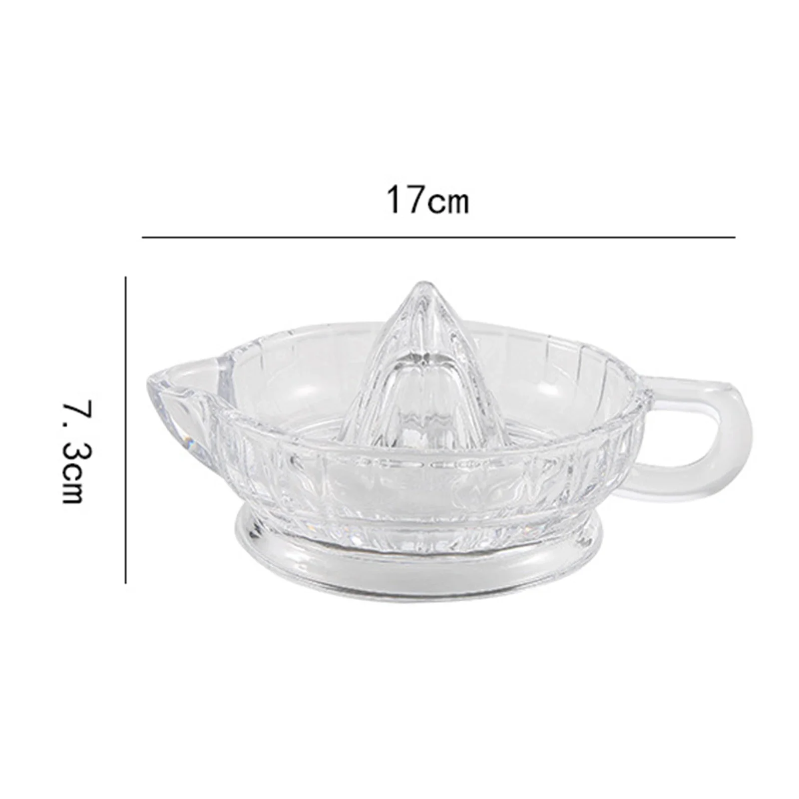 다기능 유리 과일 주스 압착기 수동 레몬 과즙 짜는기구 감귤류 오렌지 및 자몽 주스 압착기 주방 도구