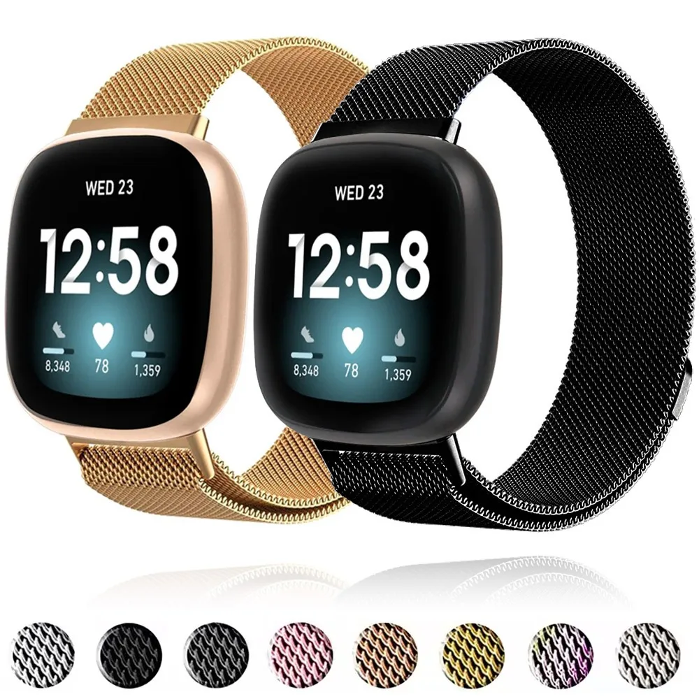 Magnetic Metal Milanese Loop Strap - Elegant Sports Bracelet Band