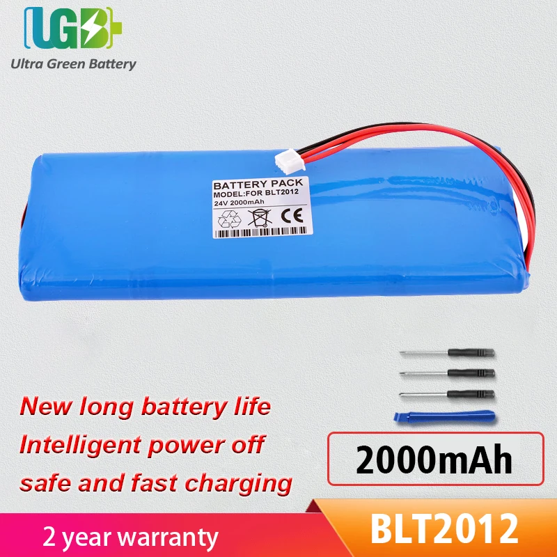 

UGB New BLT2012 Battery For Twelve lead ECG Battery 2000mAh 24V