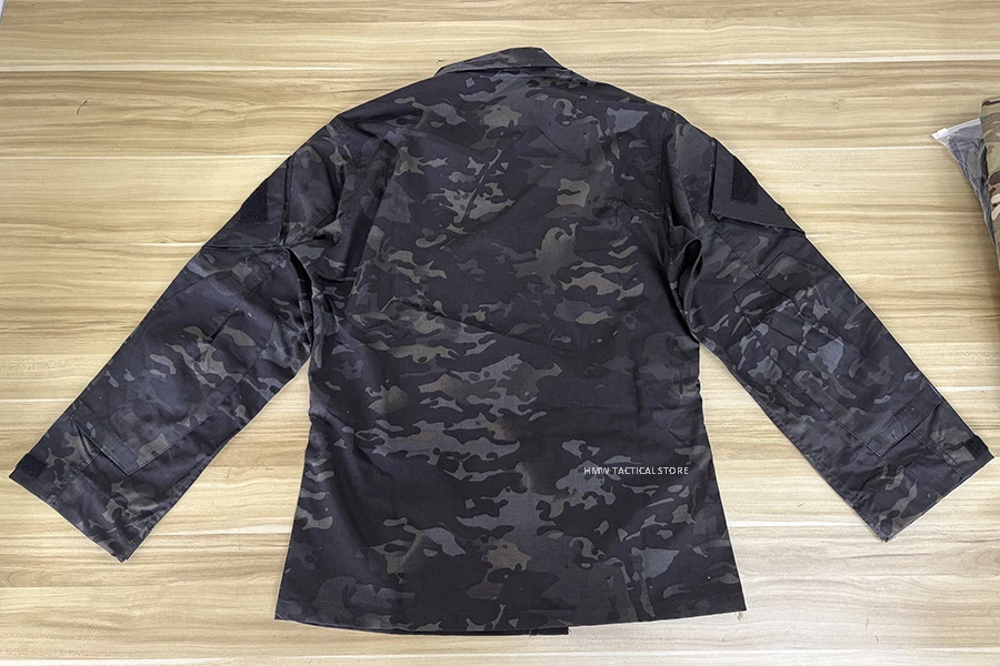 Multi Cam Kampfanzug für Training, GEN3 Basis anzug, CP Tactical Top, MC, Multi Cam, Polyester, Baumwoll mischung, lang ärmelig – Detail 14