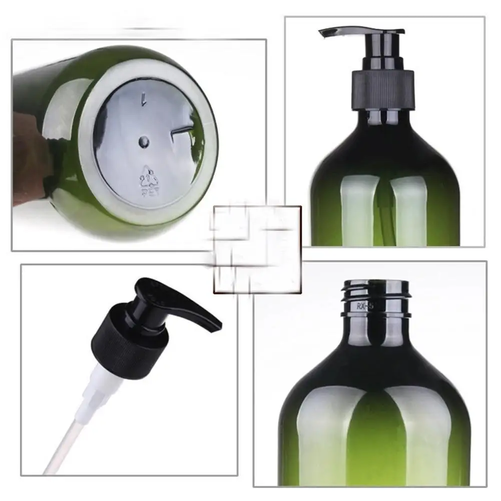 1000ml Shampoo Body Wash Hair Conditioner Press Bottles Soap Dispenser Liquid Lotion Container Bathroom Shower Refillable Bottle 2