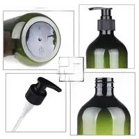1000ml Shampoo Body Wash Hair Conditioner Press Bottles Soap Dispenser Liquid Lotion Container Bathroom Shower Refillable Bottle 2