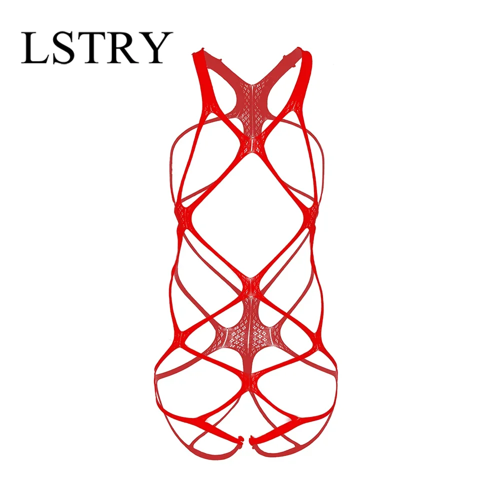 women underwear sexy lingerie Sexy Open Crotch Fetish Bodystocking Women Erotic Lingerie Porno Sex Dress Crotchless Body Suit Underwear Costumes Latex Catsuit