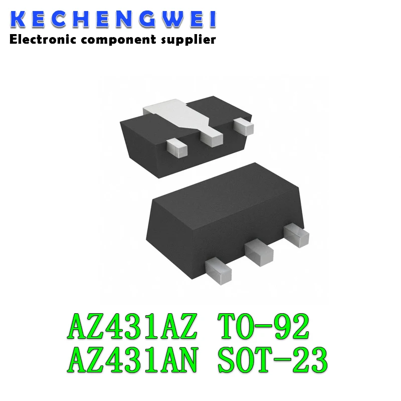 10Pcs Az431Az-Ae1 To-92 Az431Az Az431 Tl431 To92 Az431An Sot-23 Sot