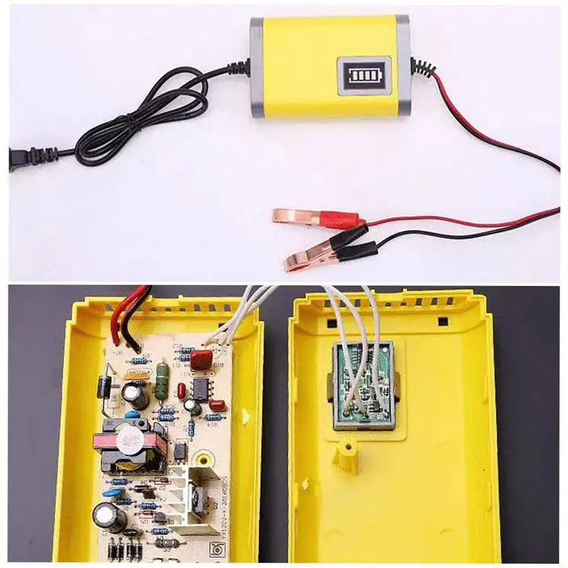

Battery Charger Maintainer Portable Quick Charging 12V Moto Tender Maintainer Charging Plug For RV Dirt Bike Street Bike Scooter