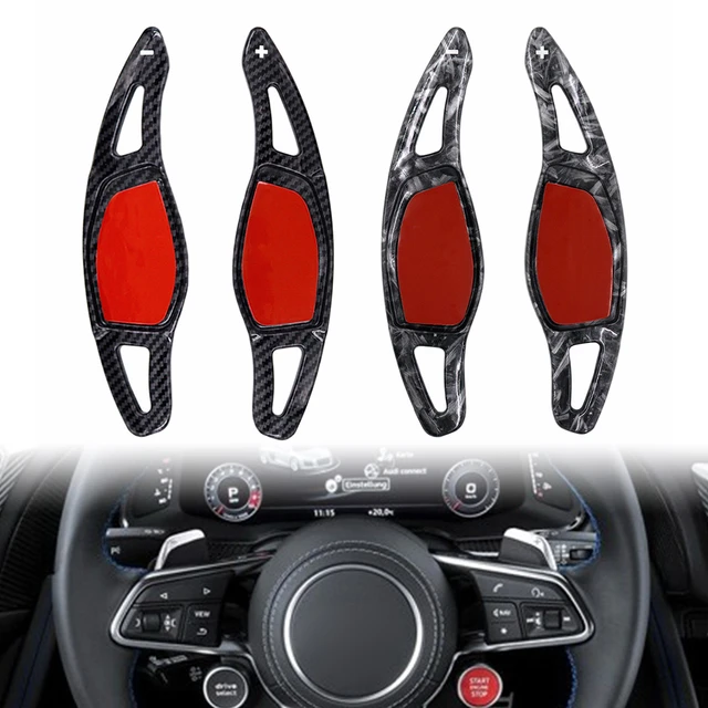 1 Pair Car Steering Wheel Shift Paddle Shifter Extension For Audi R8 RS3  RS4 RS5 TT RS RS Q3 RS Q8 - AliExpress